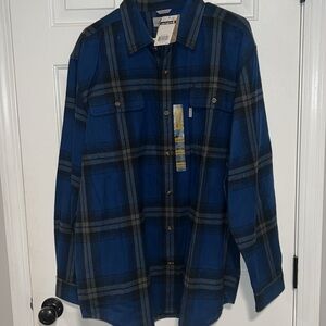 NWT Carhartt Men’s Long Sleeve Flannel